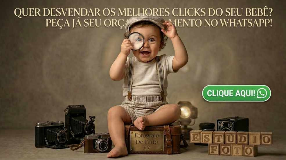 Ensaio de bebê e criança SP