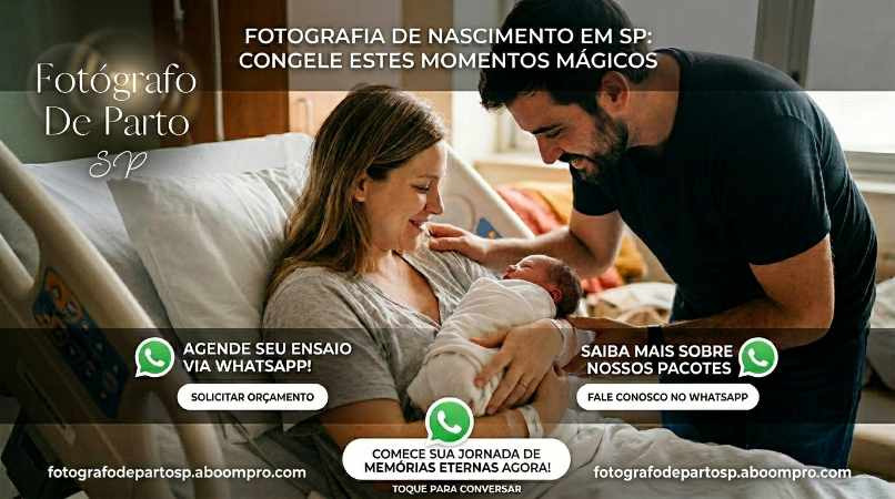 Fotos de parto no ABC - São Paulo - Preço