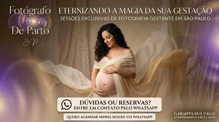 Fotos de parto com sentimento e emoção