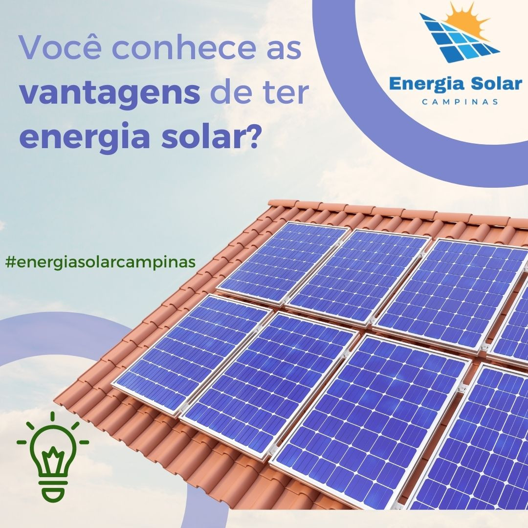 Vantagens da energia solar em Sousas - SP
