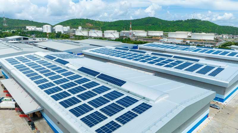 Energia solar para Indústrias
