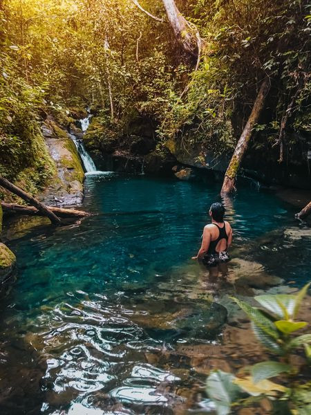 Foto da Lagoa Azul em Guarajá-Mirim fotografada por Suellen Santos para o portal @guajaramirimoficial