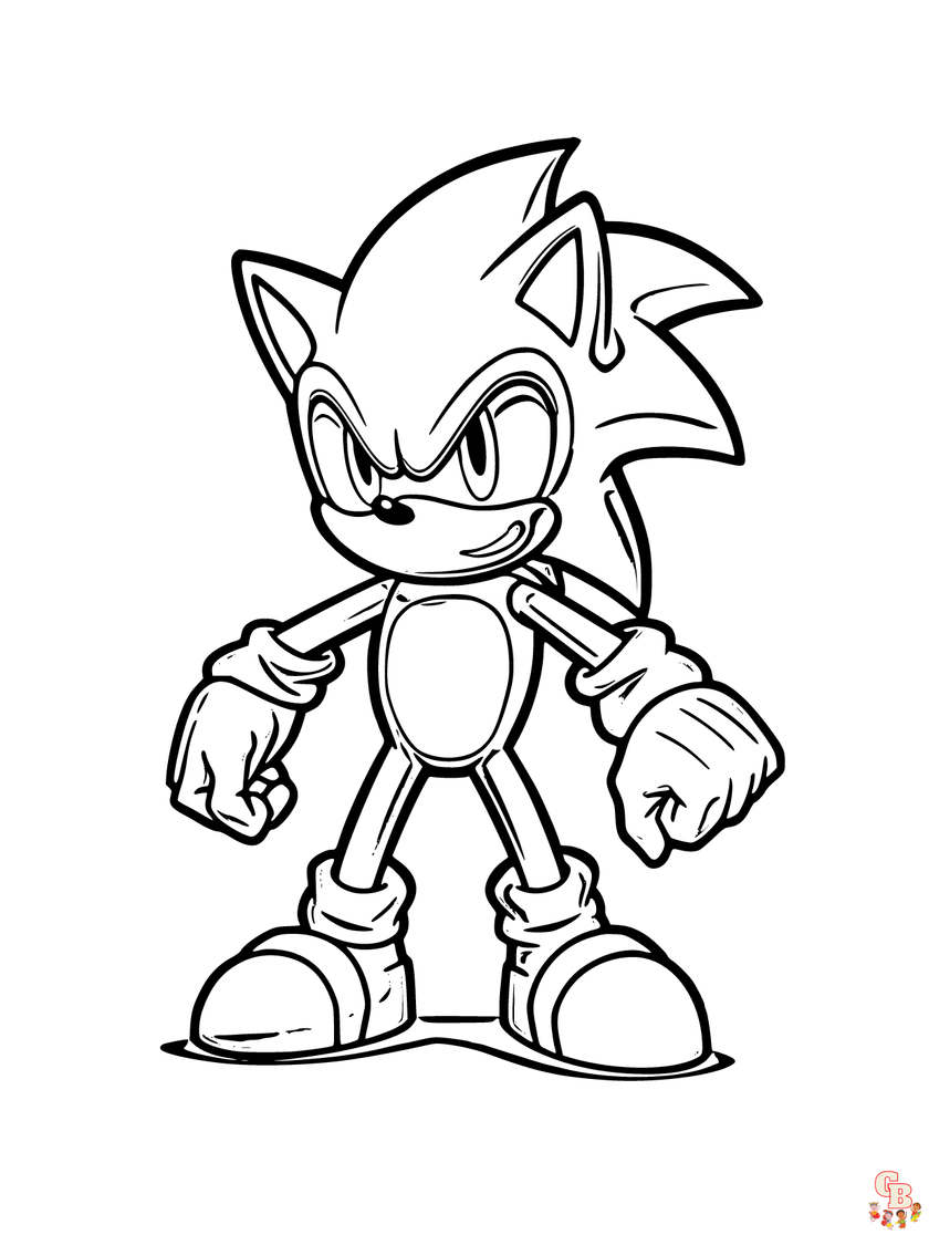 A Colorful Adventure: Exploring Sonic Coloring Pages