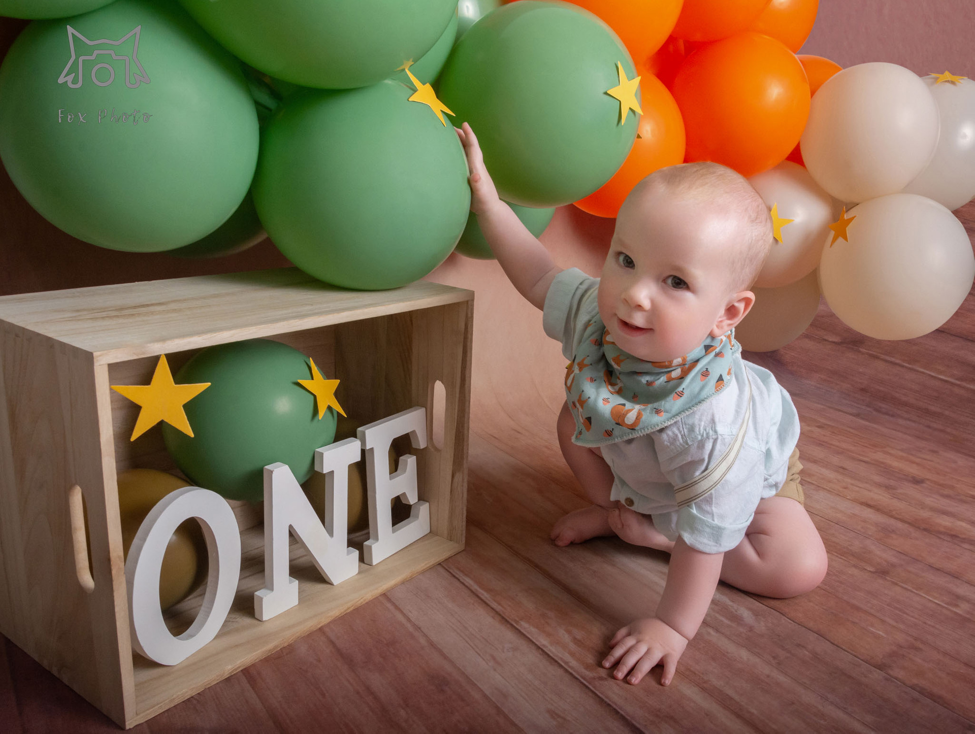 cake smash session one year birthday photo session
