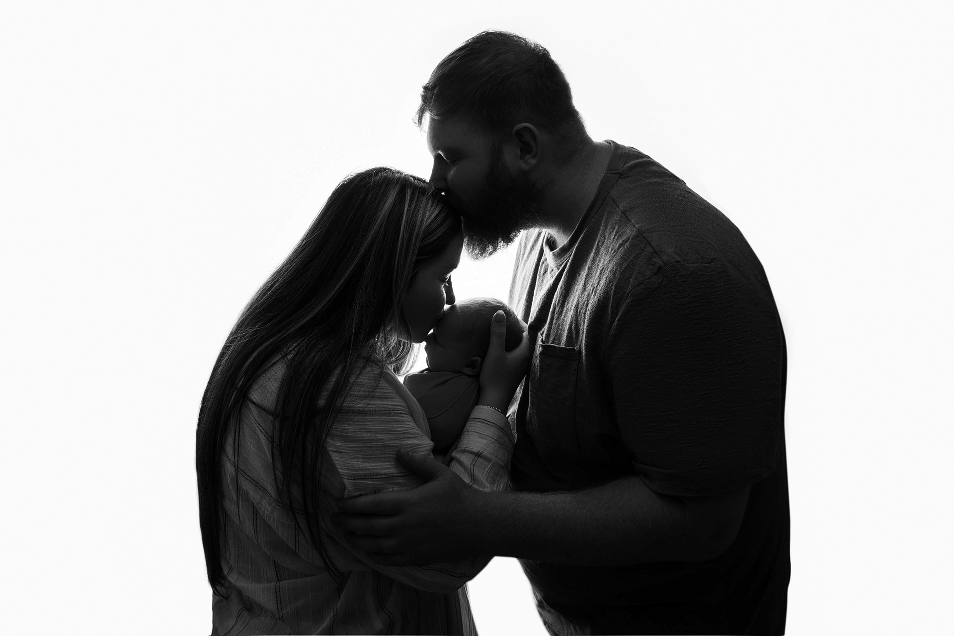 family portrait session photoshoot father mother daughter son siblings