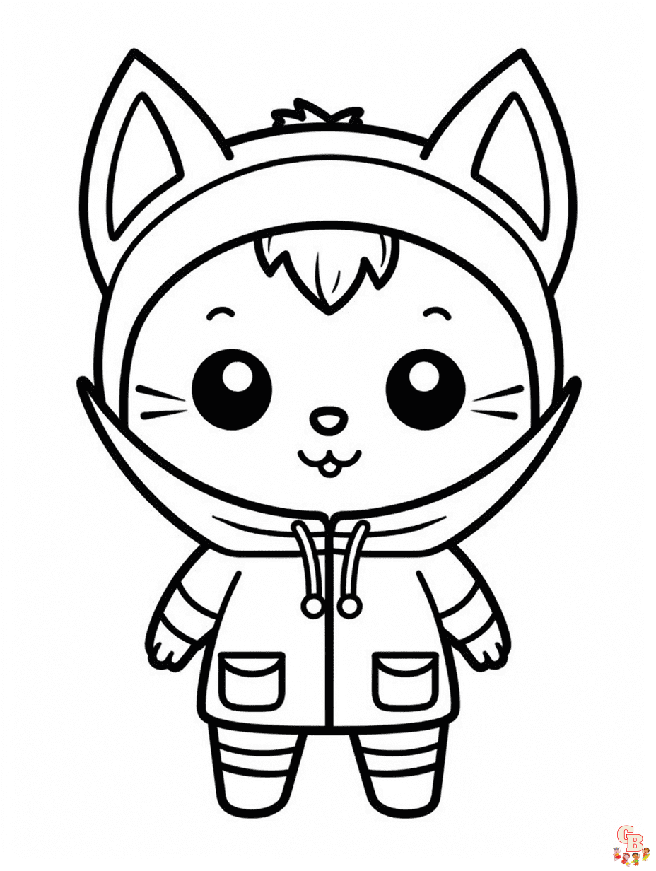 Free Printable Easy, Cute Coloring Pages for Kids