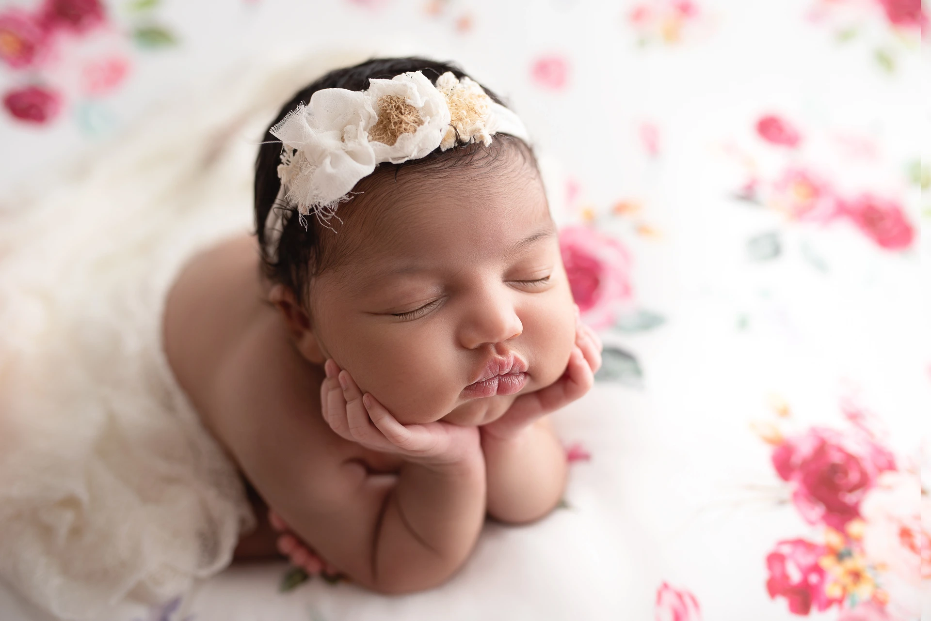 Fotografia da newborn Valentina