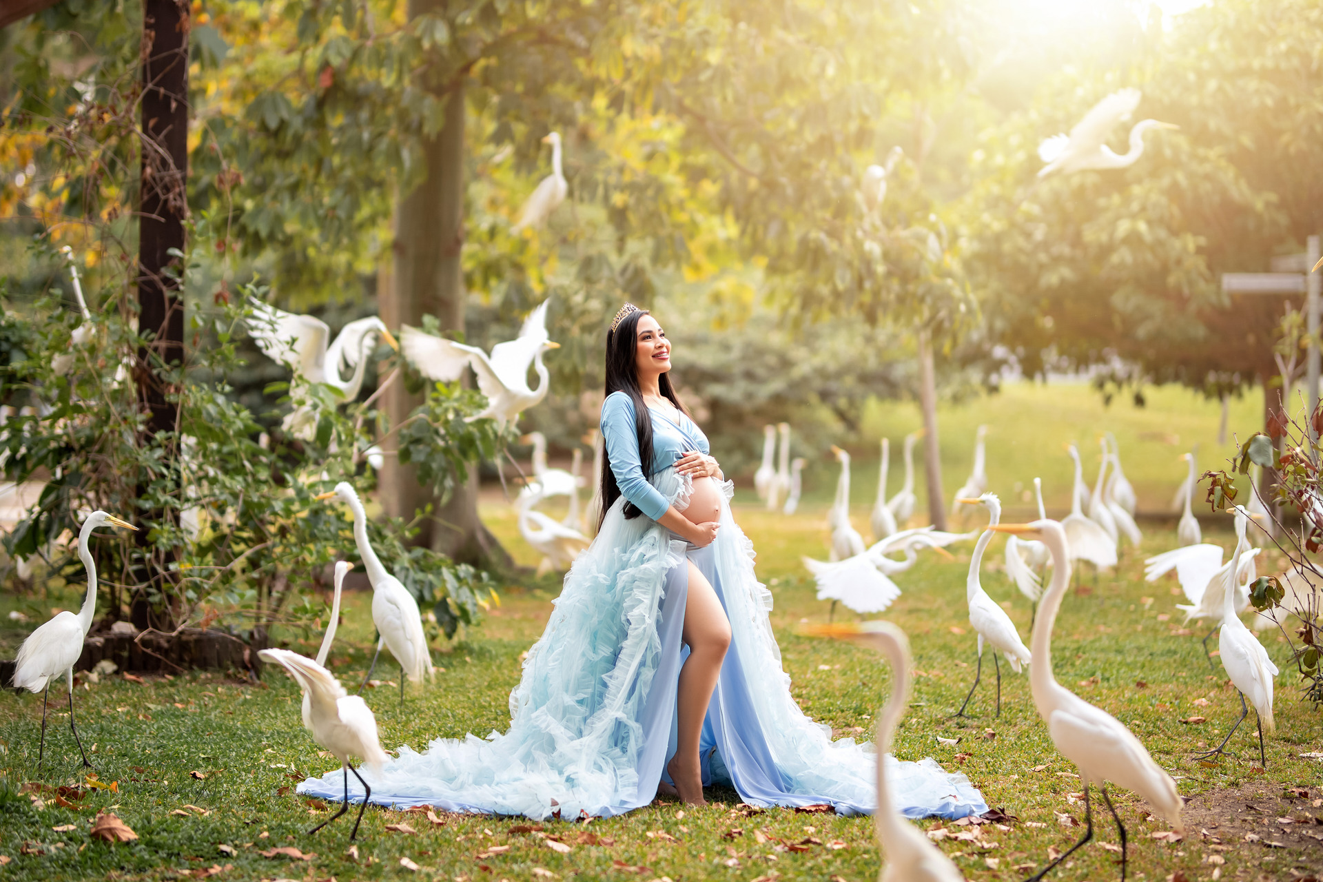 Ensaio gestante Mangal das Garças | Belém - Pará