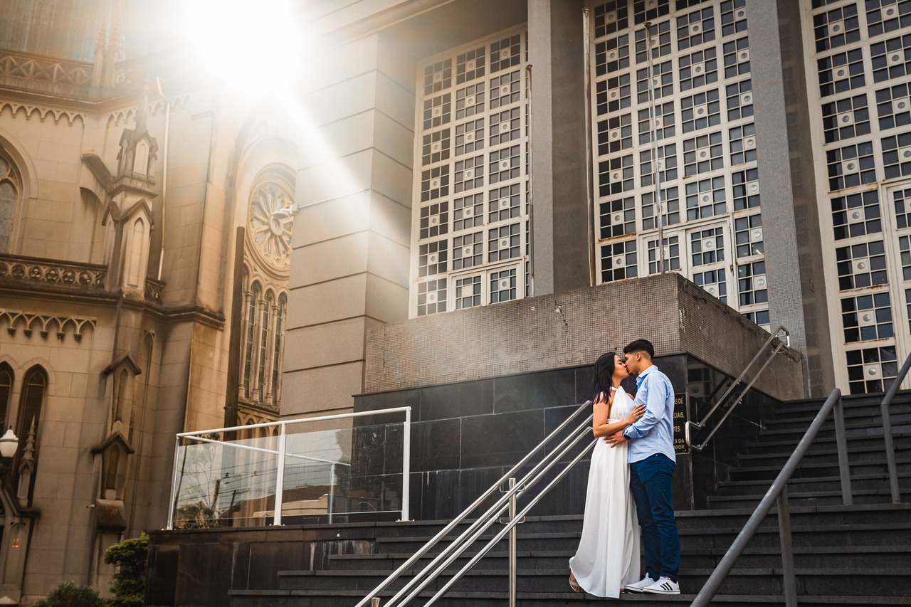 Ensaio de casamento em Santos/SP