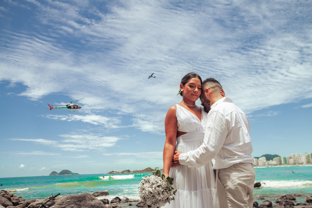 Ensaio Pós Casamento Civil em Guarujá/SP