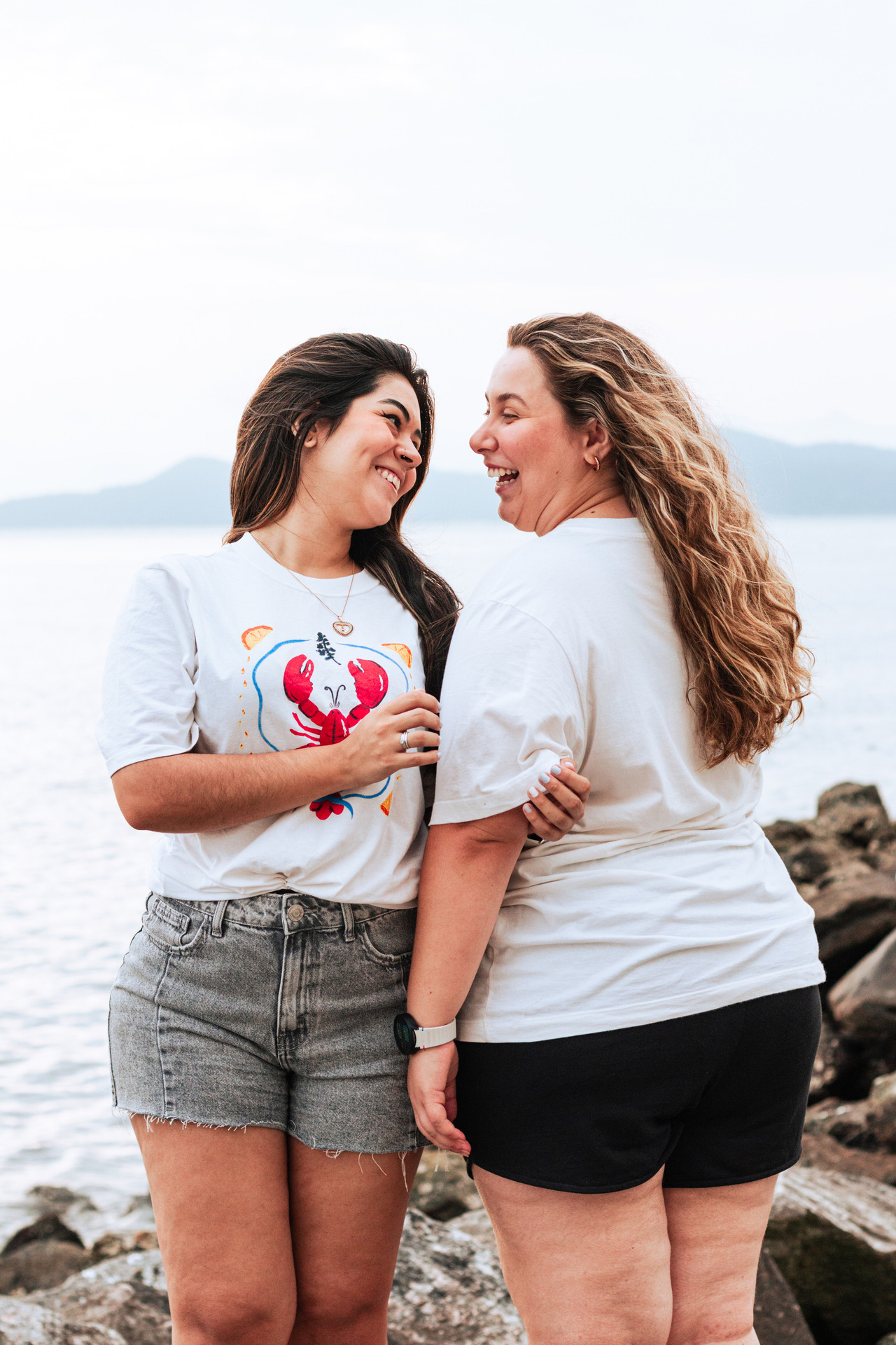Pedido de casamento no pôr do sol em Santos – Dafne & Giovanna - Igor Vilares Fotografia