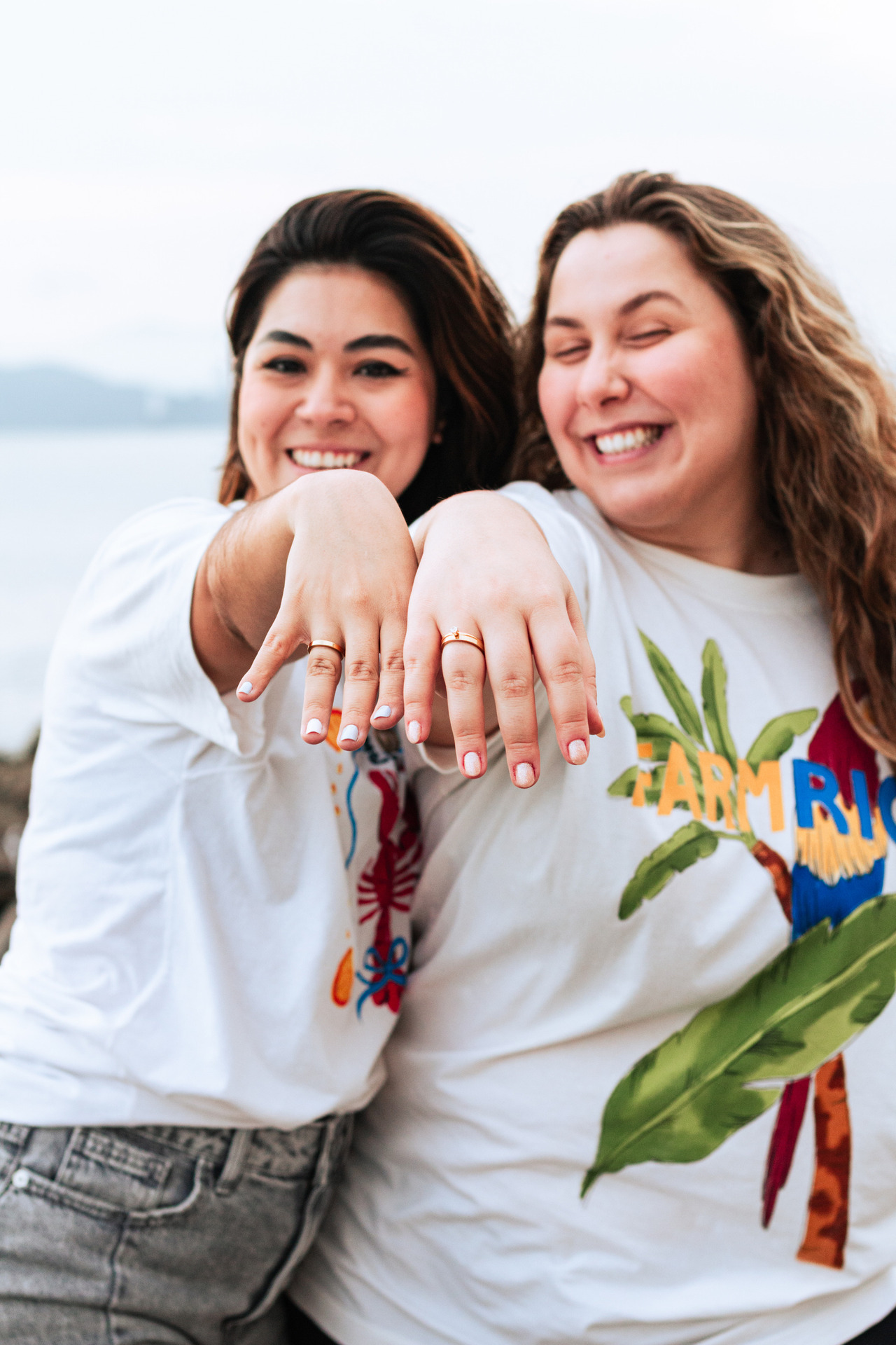 Pedido de casamento no pôr do sol em Santos – Dafne & Giovanna - Igor Vilares Fotografia