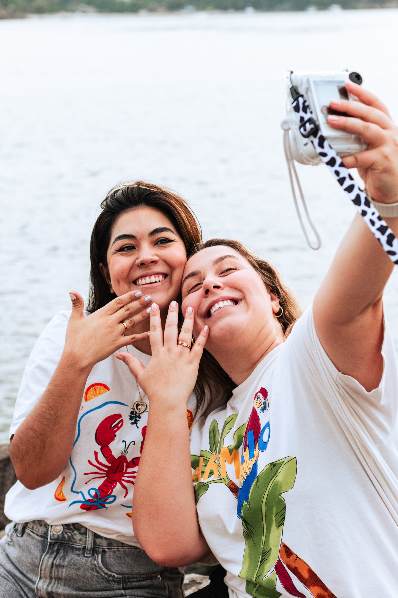 Pedido de casamento no pôr do sol em Santos – Dafne & Giovanna - Igor Vilares Fotografia