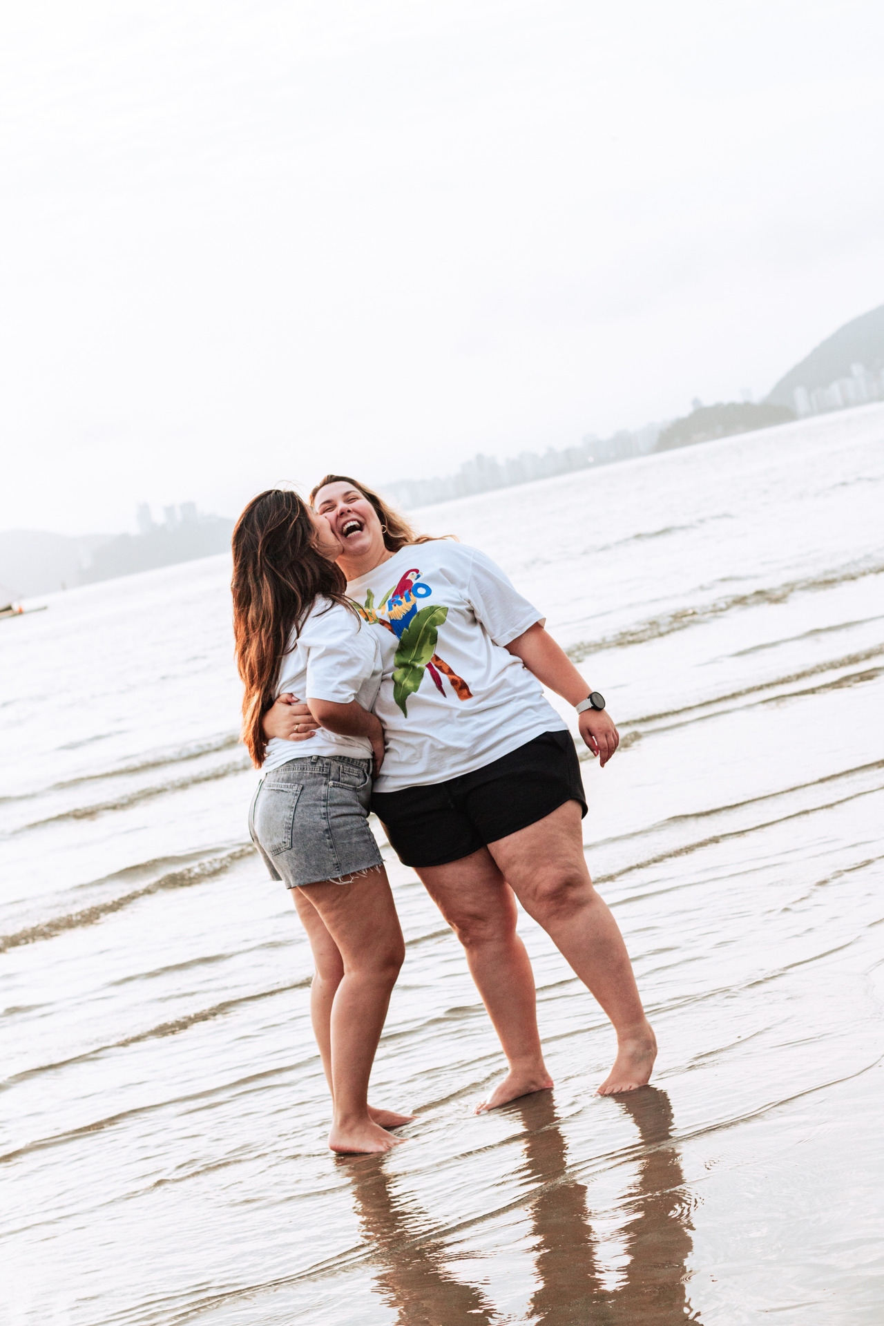 Pedido de casamento no pôr do sol em Santos – Dafne & Giovanna - Igor Vilares Fotografia