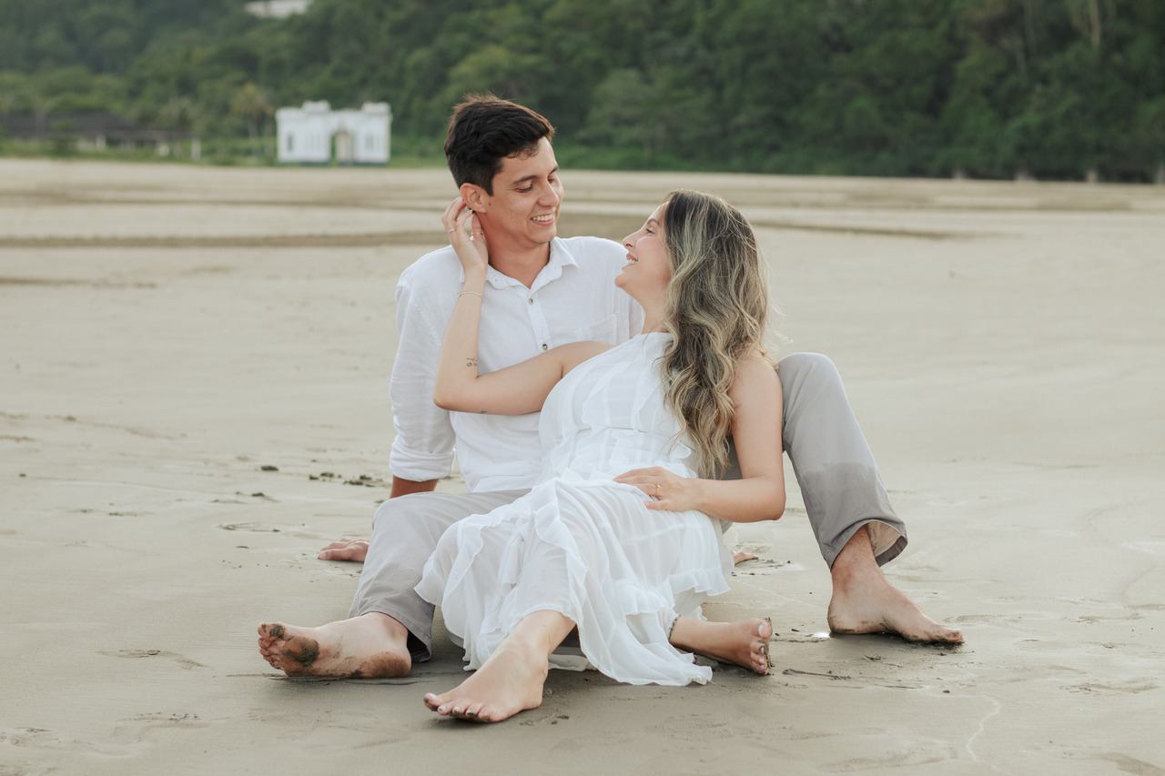 Ensaio Pré Wedding no Canto do Forte em Praia Grande - Igor Vilares Fotografia