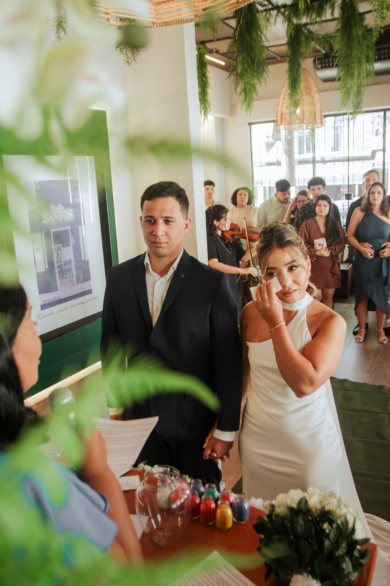 Mini Wedding em Santos no Restaurante Família Santos - Igor Vilares Fotografia