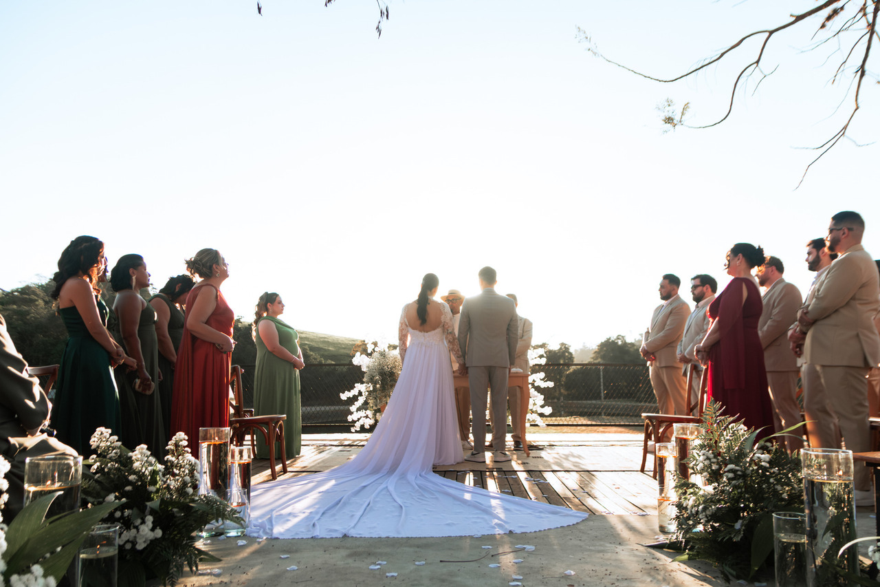 Cerimônia no Roga Village em Atibaia - Vilares Weddings