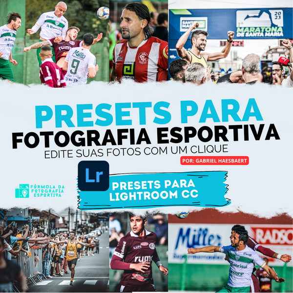 Pack de presets esportivos para Lightroom