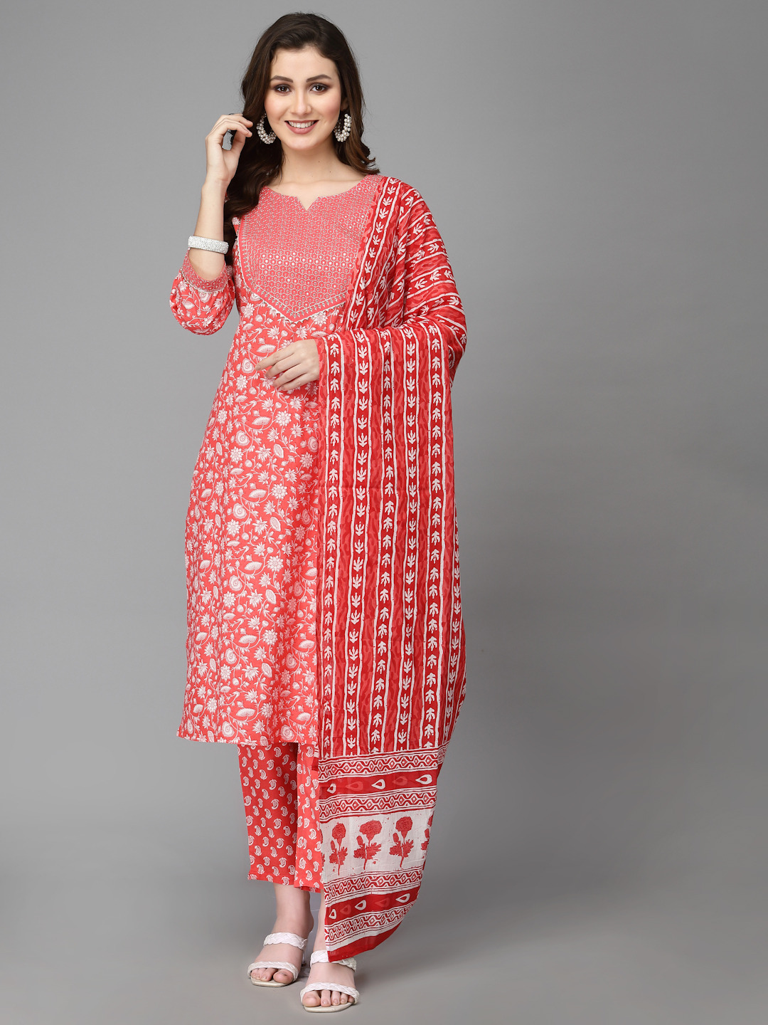 cotton Kurta Sets for Women