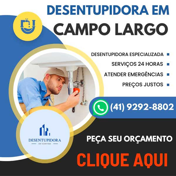 Orçamento de Desentupidora em Campo Largo? Fale agora com especialista com Whatsapp