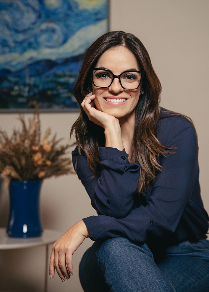 retrato mulher empresaria marketing digital