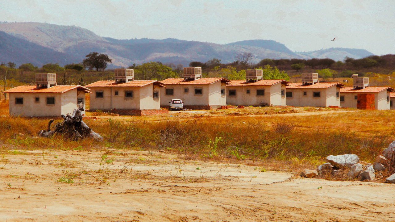 casas em construção