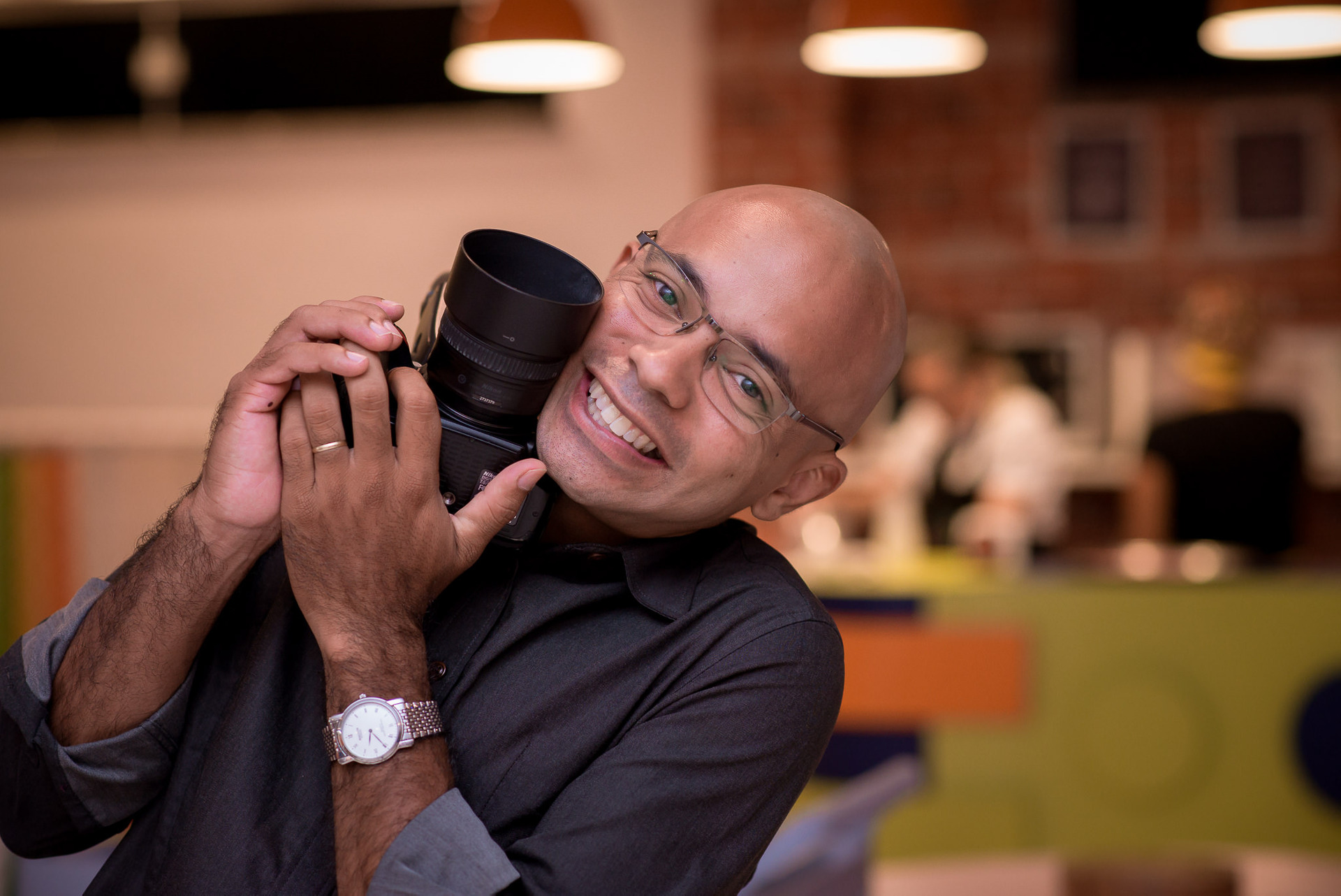 Retrato do Fotógrafo Bruno Santos