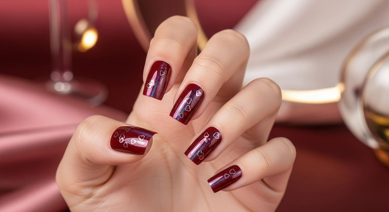 elegantes sencillas diseños de uñas cortas