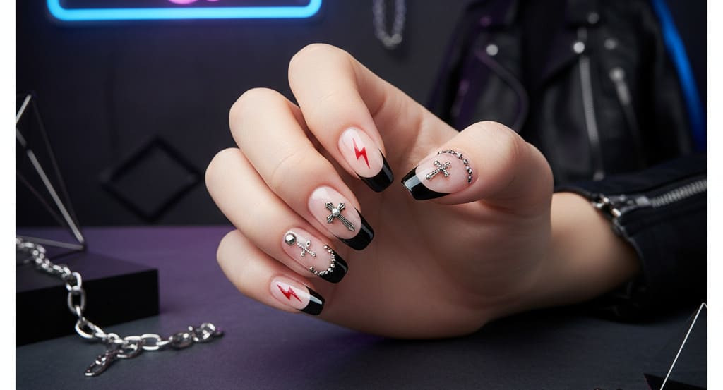 decorados de uñas acrílicas