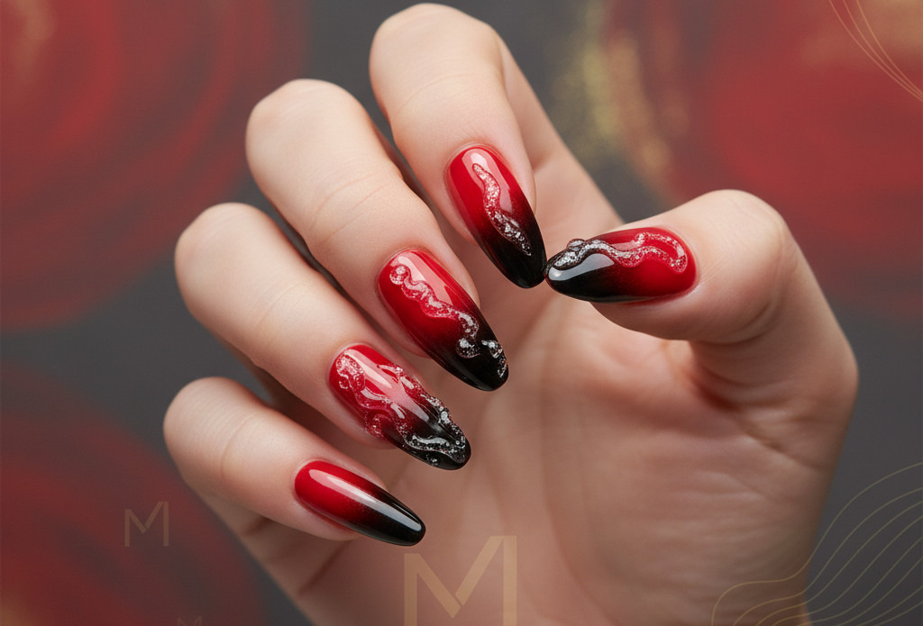 uñas acrílicas cortas sencillas y bonitas