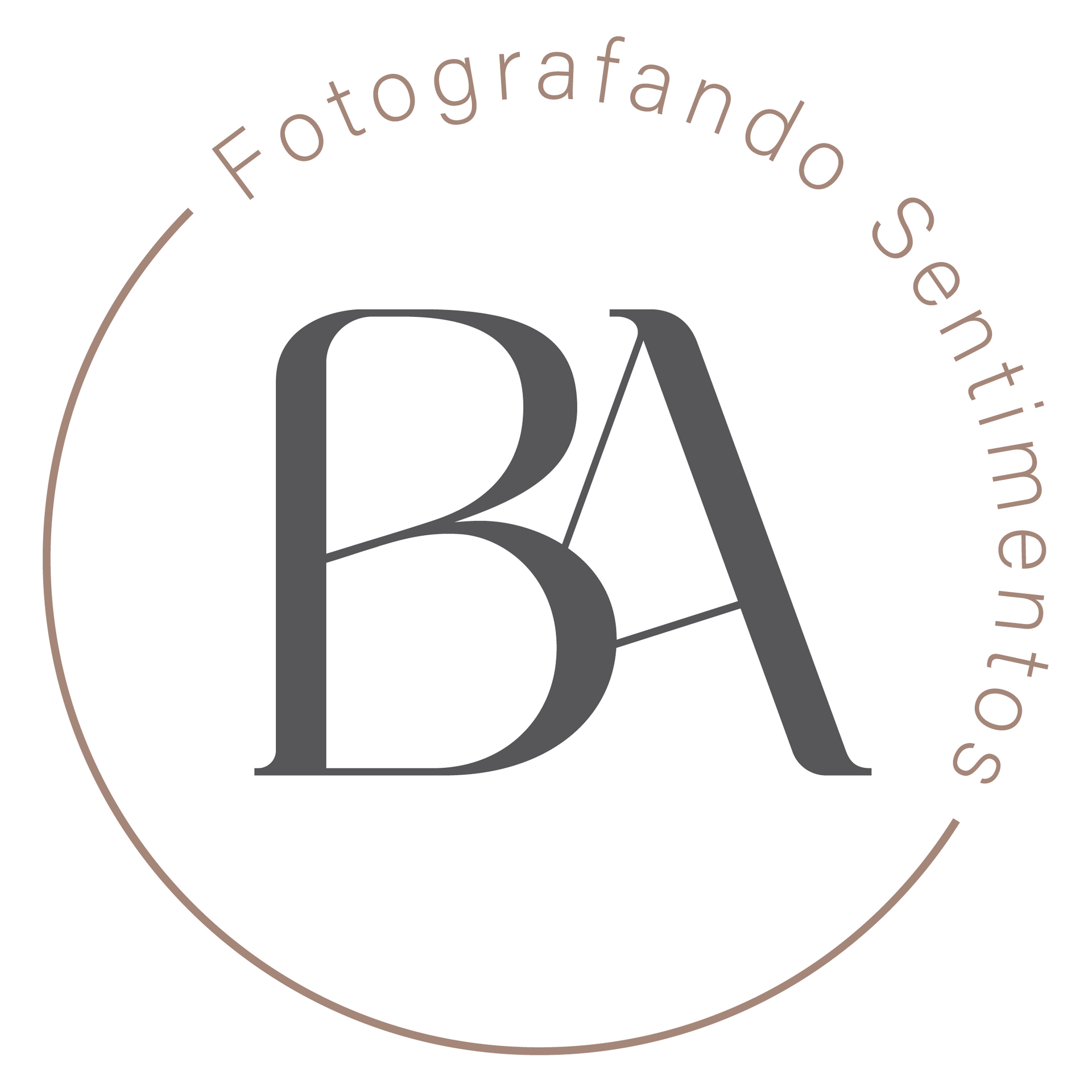 Logo estilo selo de Bruno Arita Fotografando Sentimentos