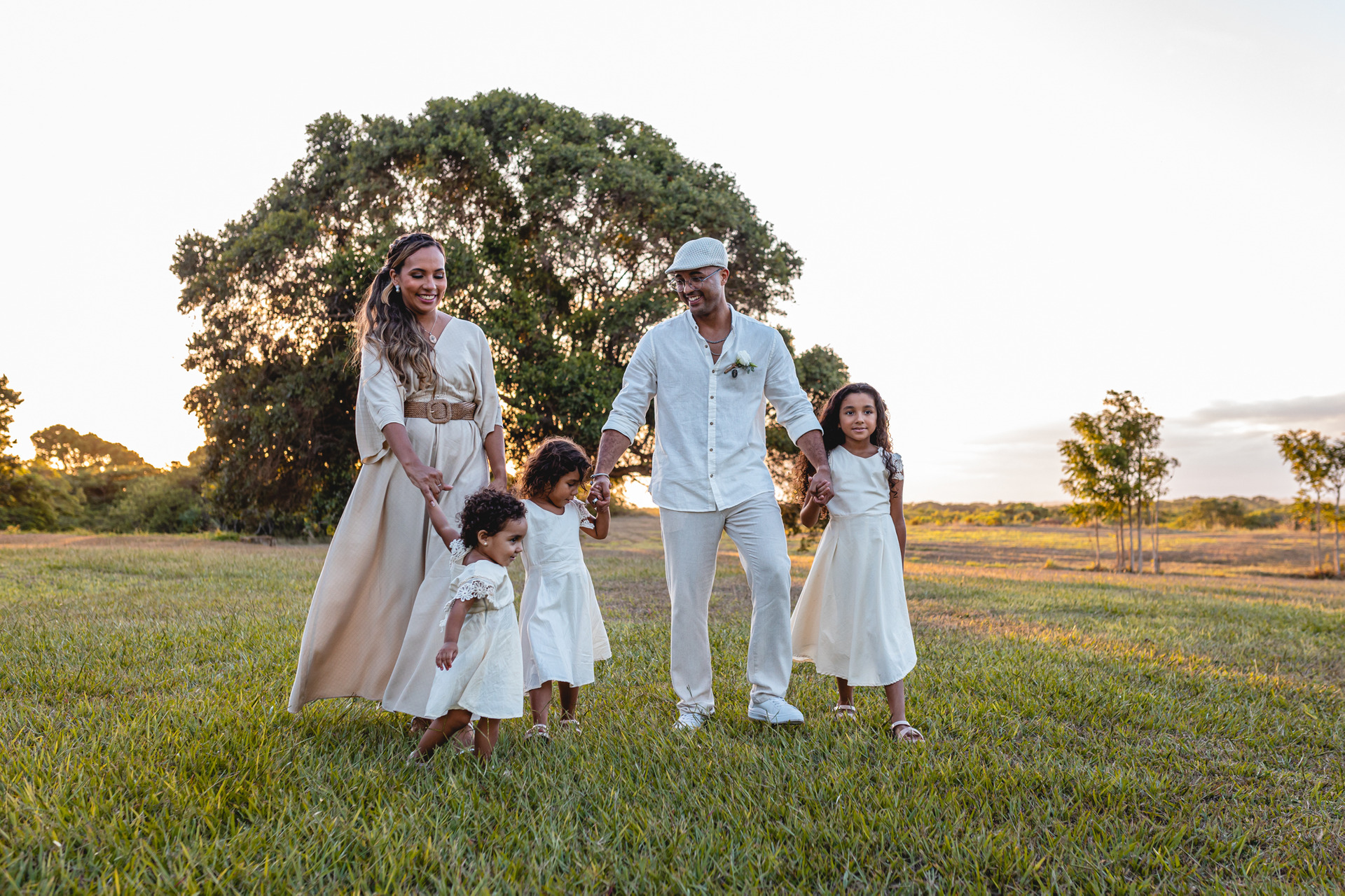 Foto de família em 2023, para comemorar nossas bodas de 10 anos.