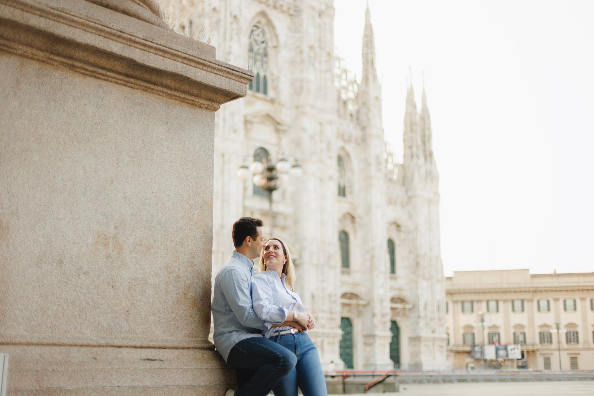 ensaio romântico de casal na itália