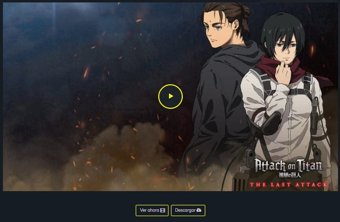 Ver Shingeki no Kyojin: The Last Attack - 2024 Pelicula Completa