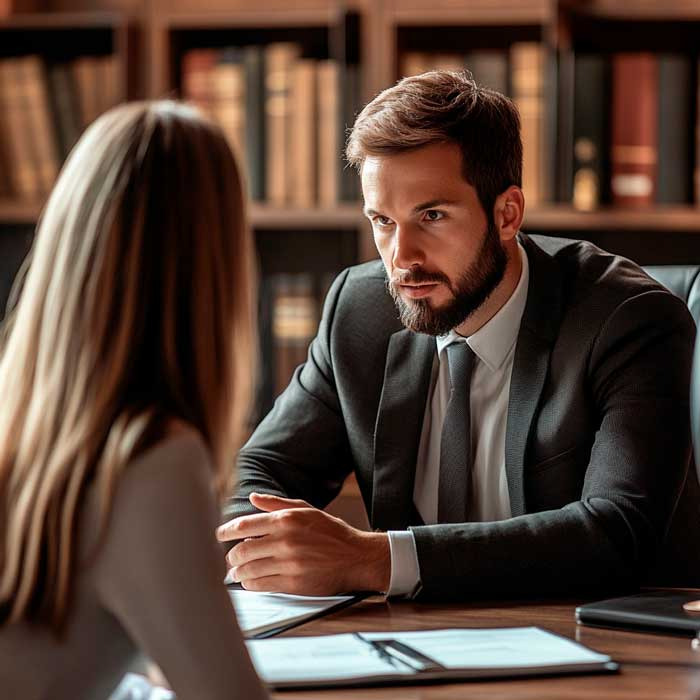 Advogado trabalhista em atendimento no escrítorio de advocacia em São Paulo SP