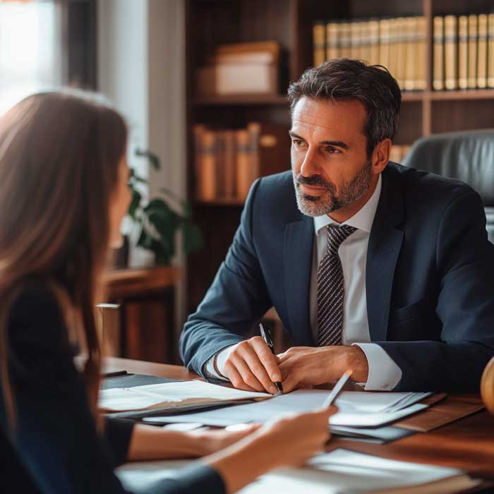 Advogado trabalhista em São paulo em atendimento em escritório de advocacia