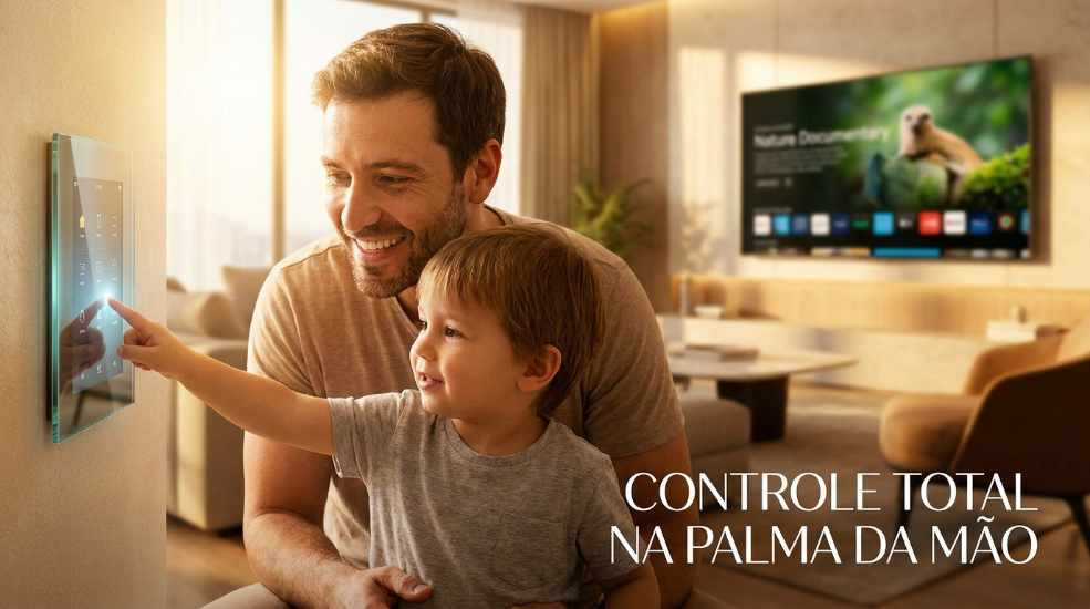 Todo conforto segurança e economia para sua familia - Automação Residencial SP