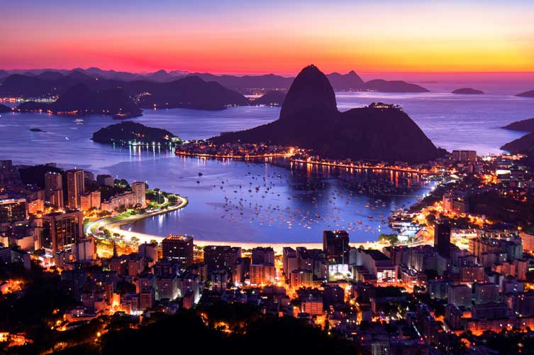 Cruzeiros com escala no Rio de Janeiro