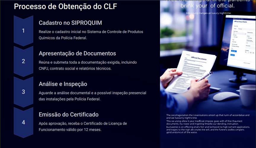 Processo de Obtenção do CLF da Polícia Federal