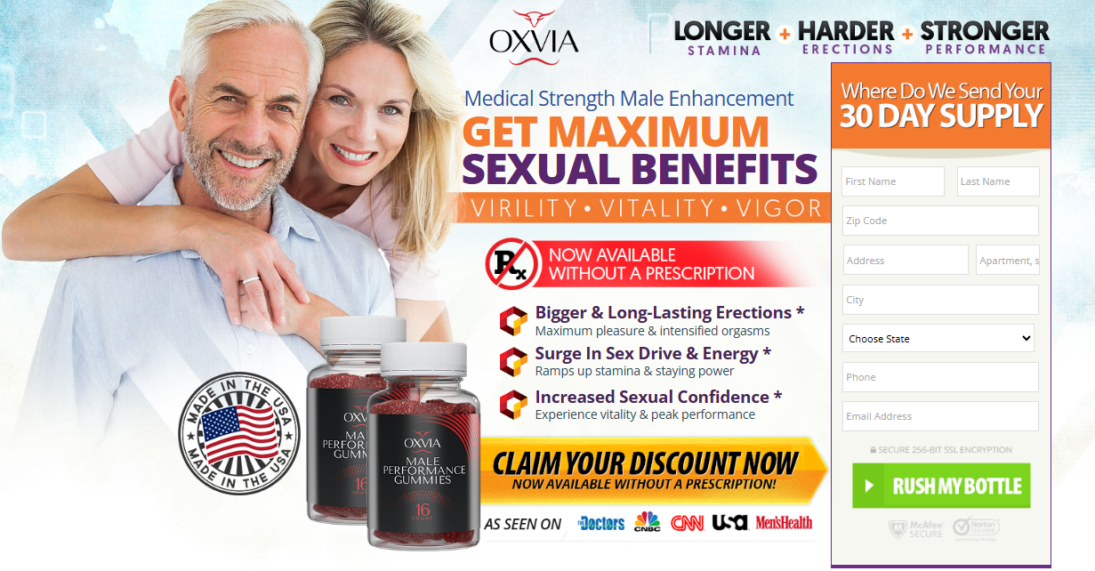 Oxvia Male Gummies
