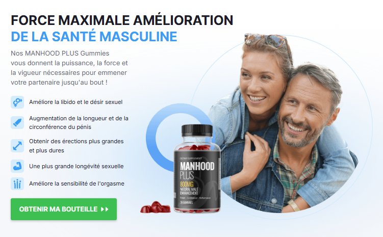 Manhood Plus Gummies France