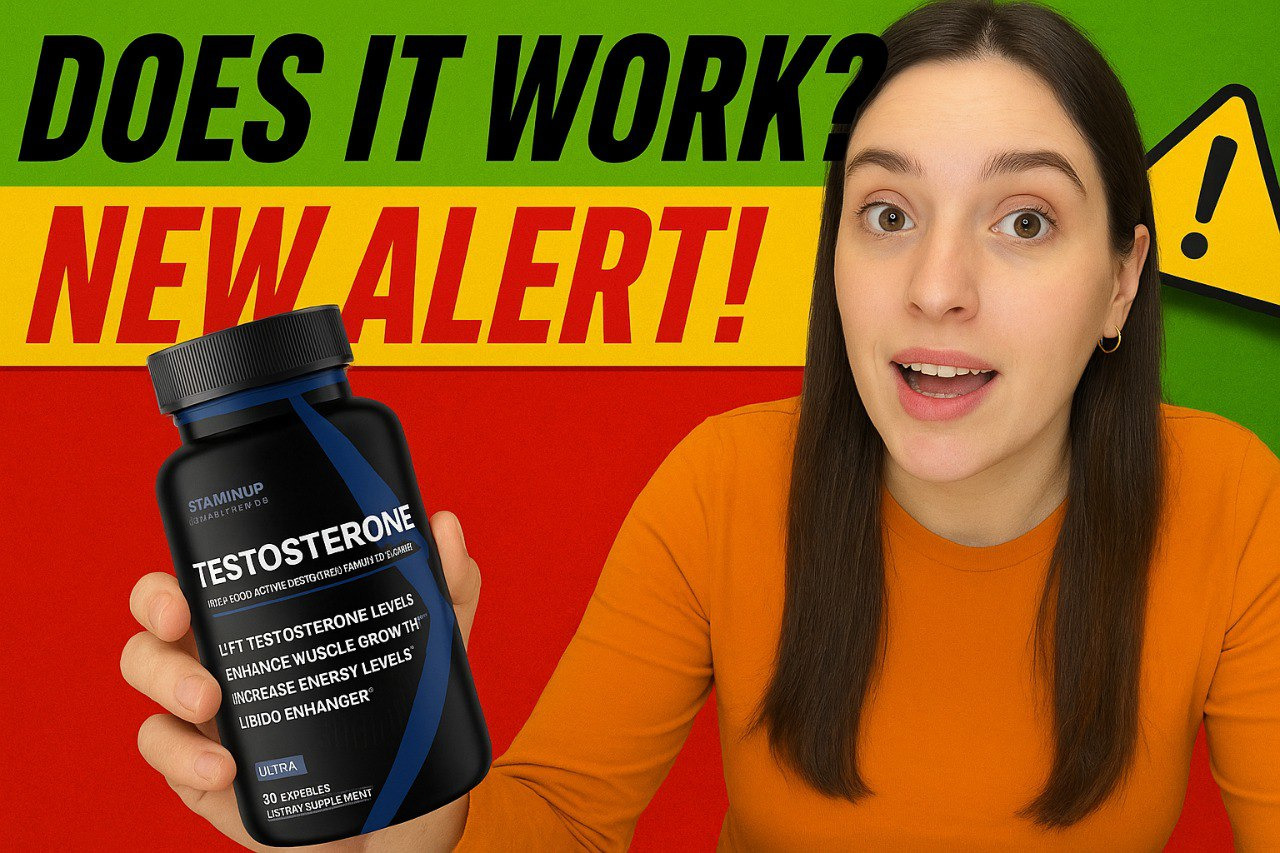 StaminUP Testosterone Capsules Canada