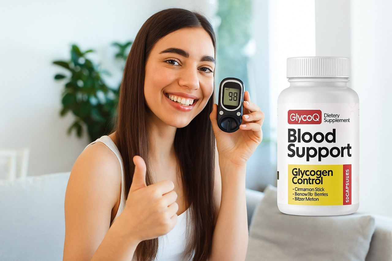 GlycoQ Blood Support Capsules Canada