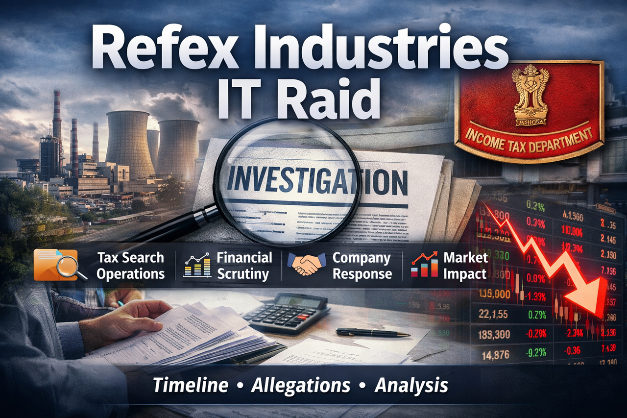 Refex Industries IT Raid – Timeline, facts, and official response explained.