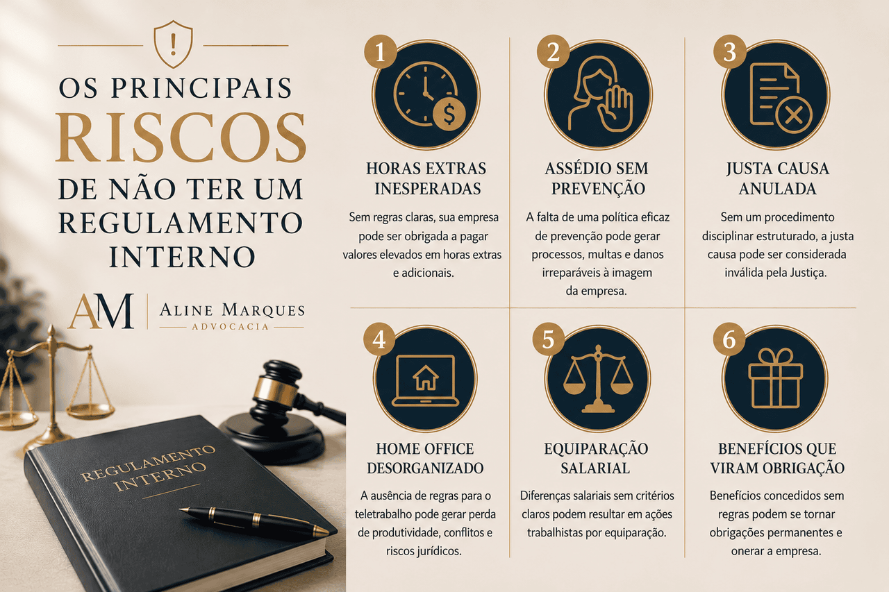 Os principais riscos de não ter um regulamento interno