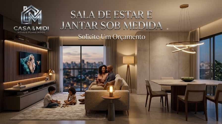 Sala de jantar e estar para casas e apartamentos em São Paulo SP