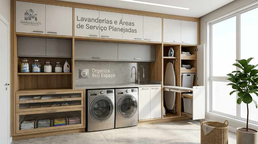 Lavanderia e Áreas de Serviço Planejado