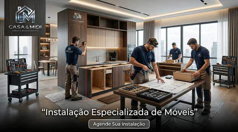 Instalação de móveis planejados em São Paulo SP