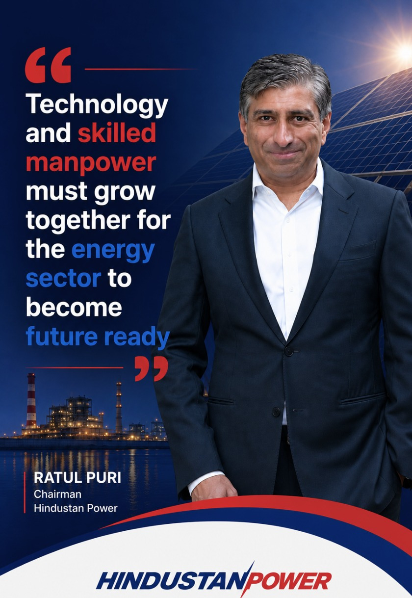 Ratul Puri discussing AI’s role in optimising energy consumption and supporting sustainability goals.