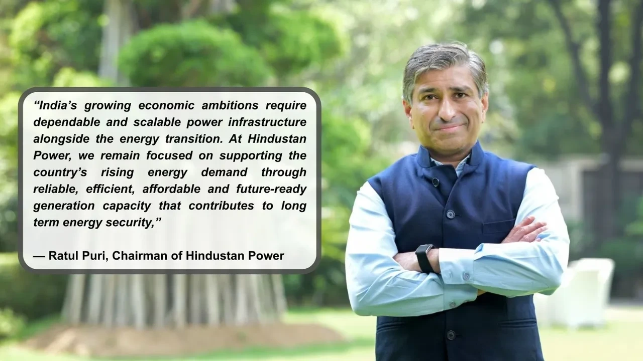 Chairman Ratul Puri on Renewable Energy Transiton